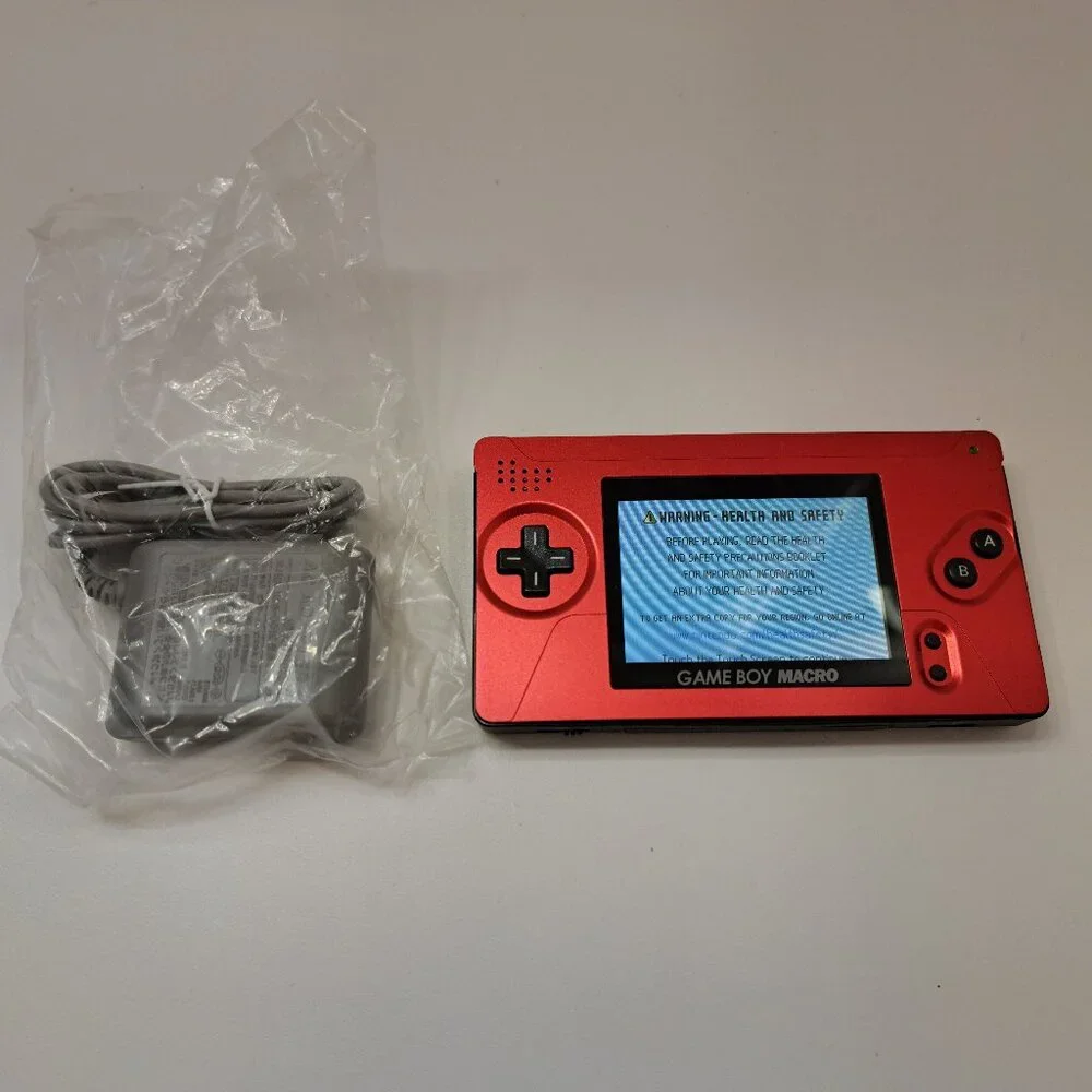 DS Lite Game Boy Advance Macro Mod (Reads and play All GBA Games) Red